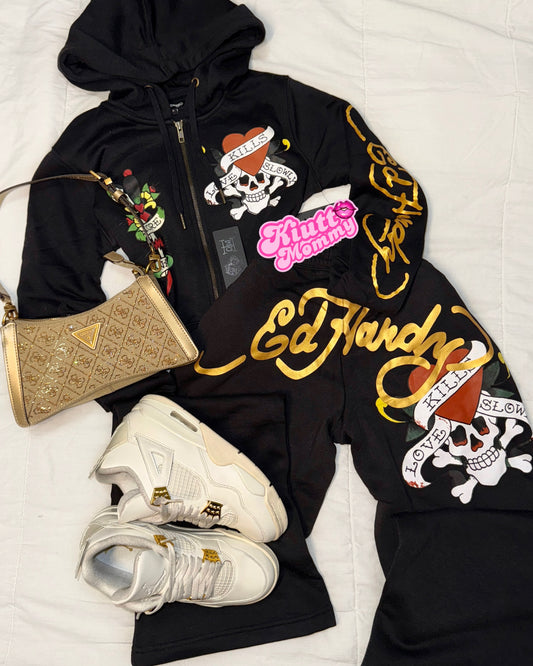 Set HARDY⭐️letras DORADAS