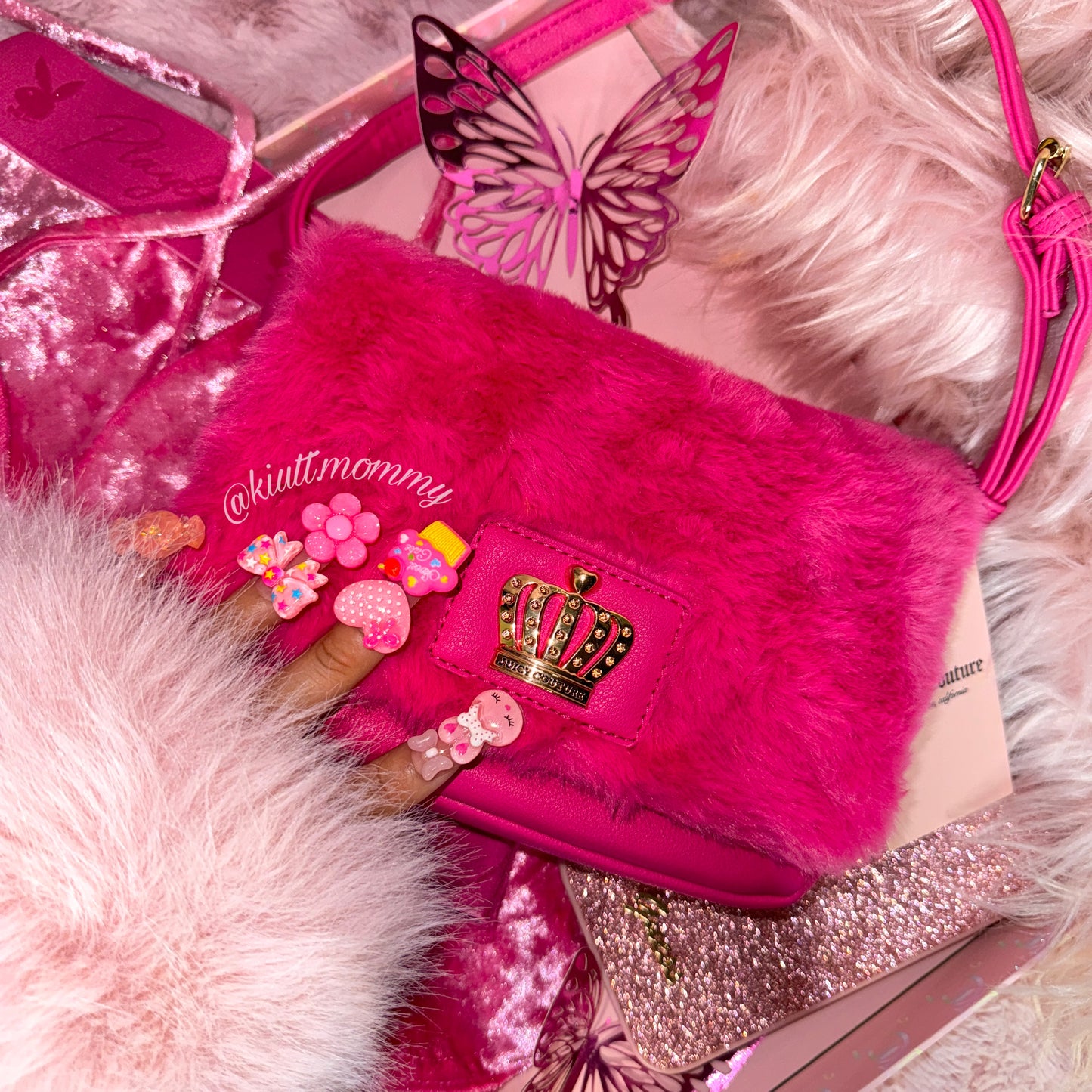 Juicy Couture fluffy bag