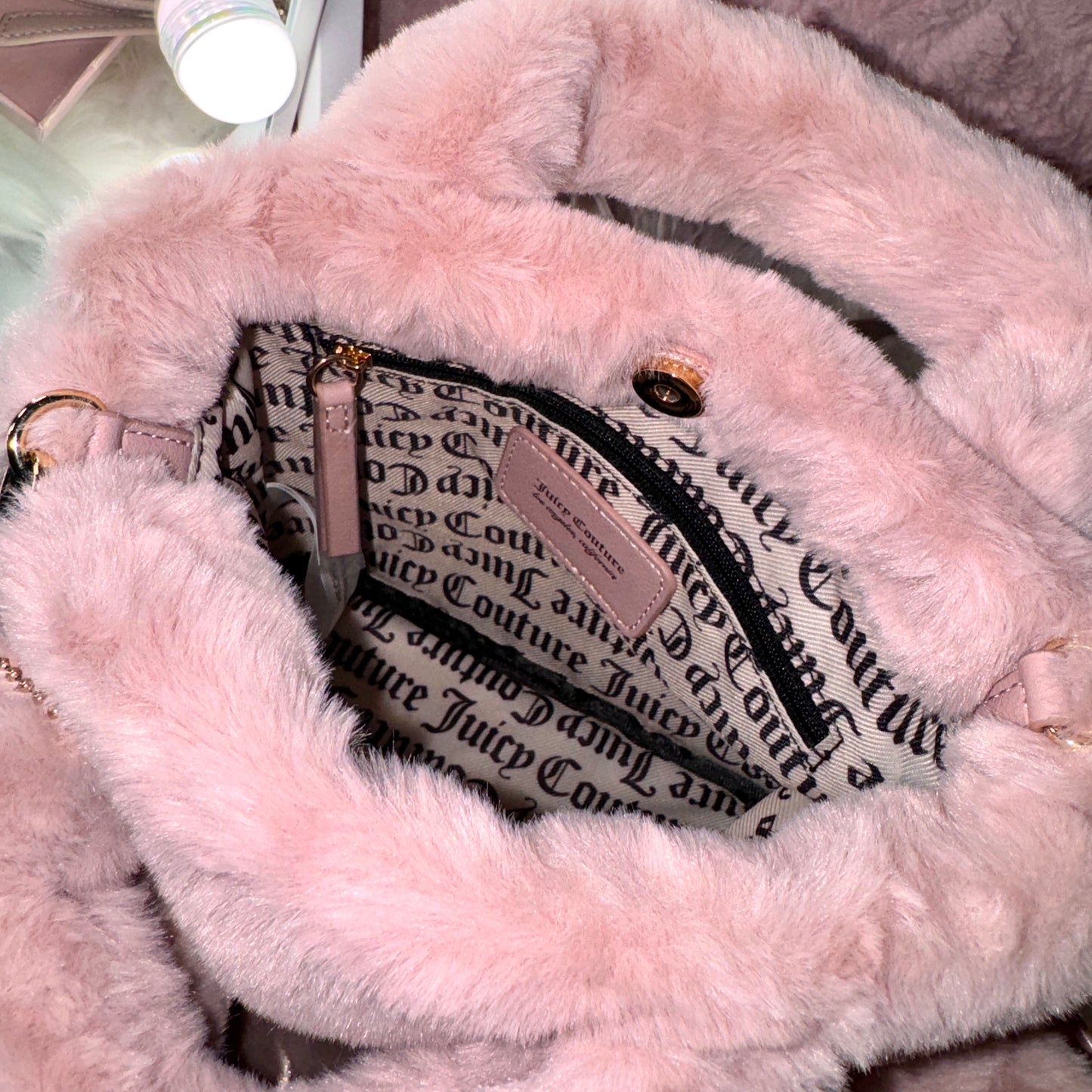 Juicy couture fluffy bag🎀