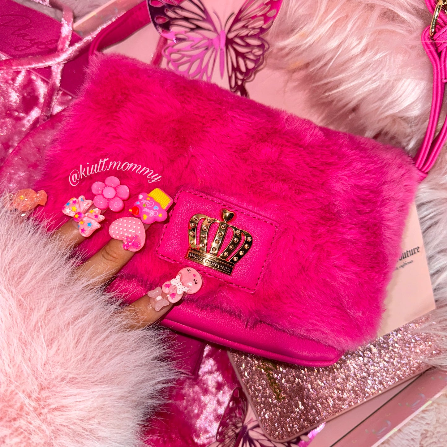 Juicy Couture fluffy bag