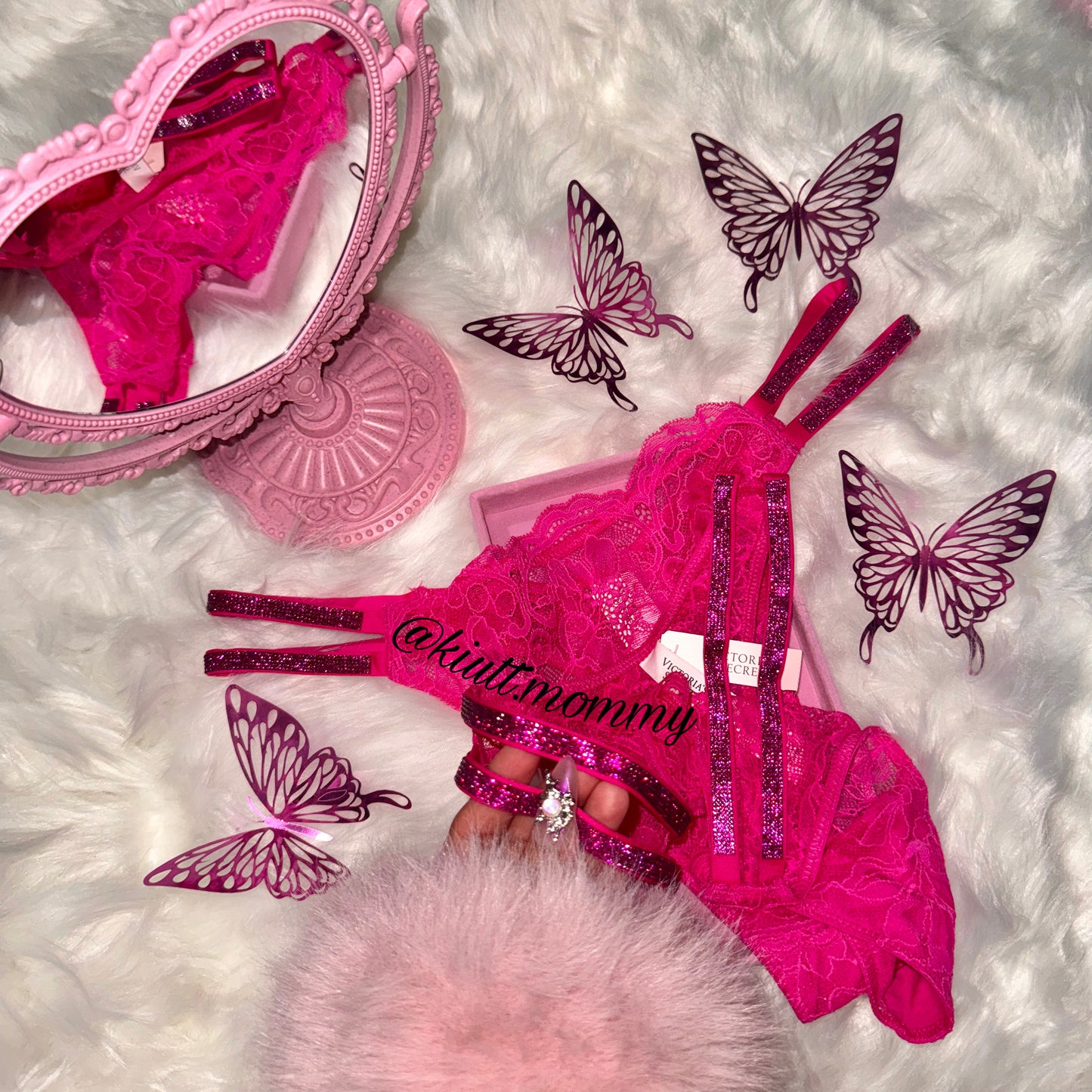 Victoria’s secret tanga hot pink