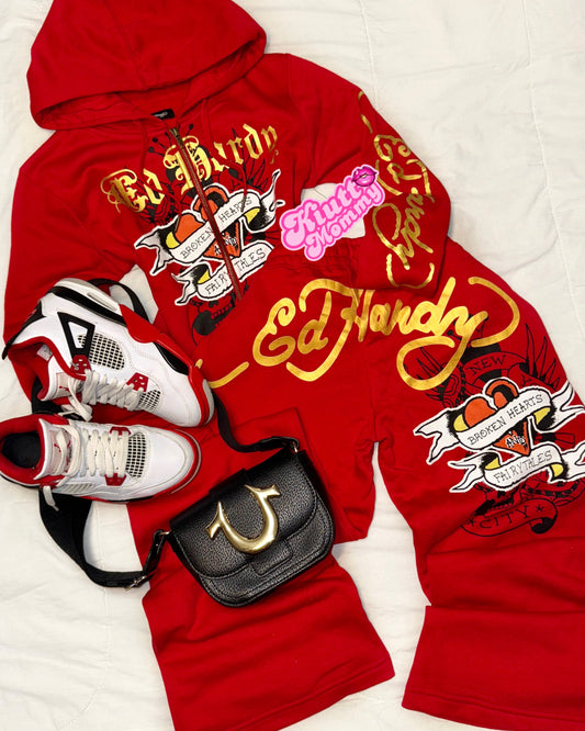 Set HARDY❤️‍🔥ROJO