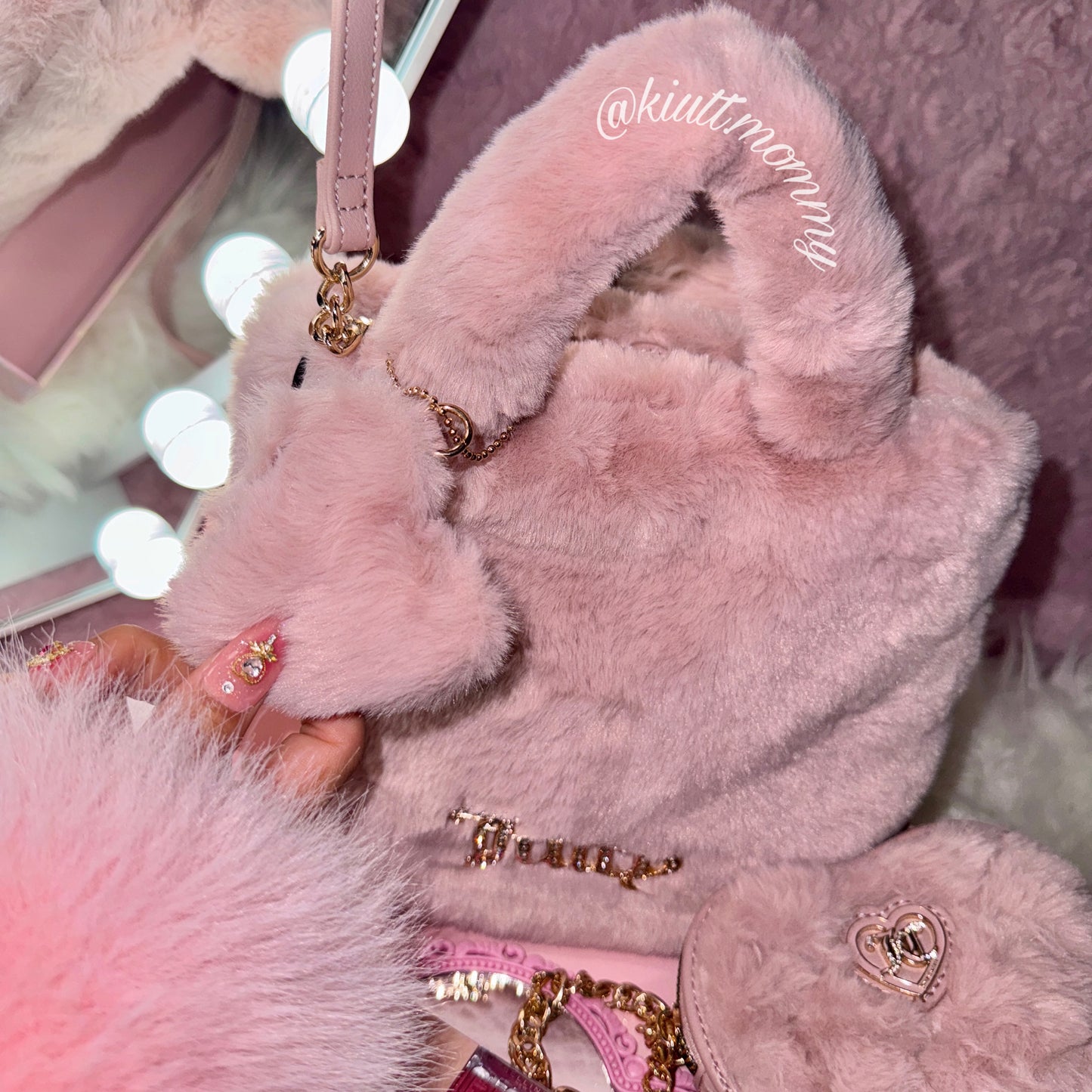 Juicy couture fluffy bag🎀