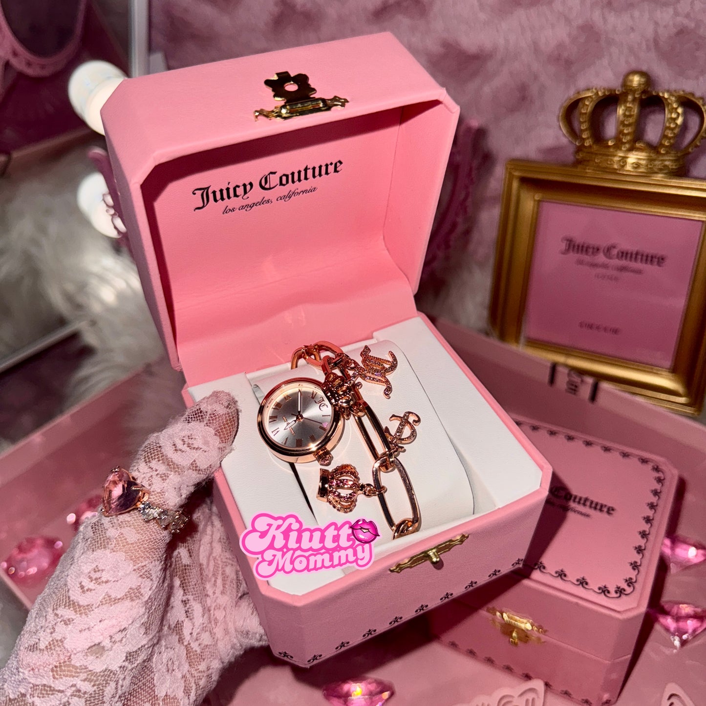 Reloj Juicy rosa gold🔑