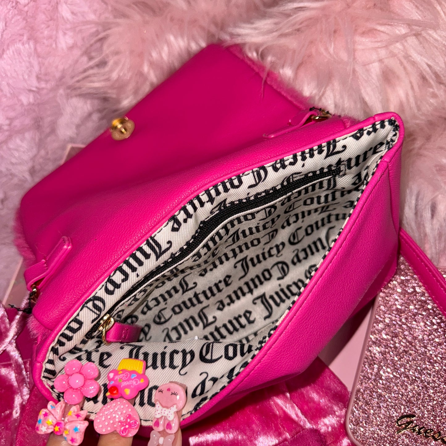 Juicy Couture fluffy bag