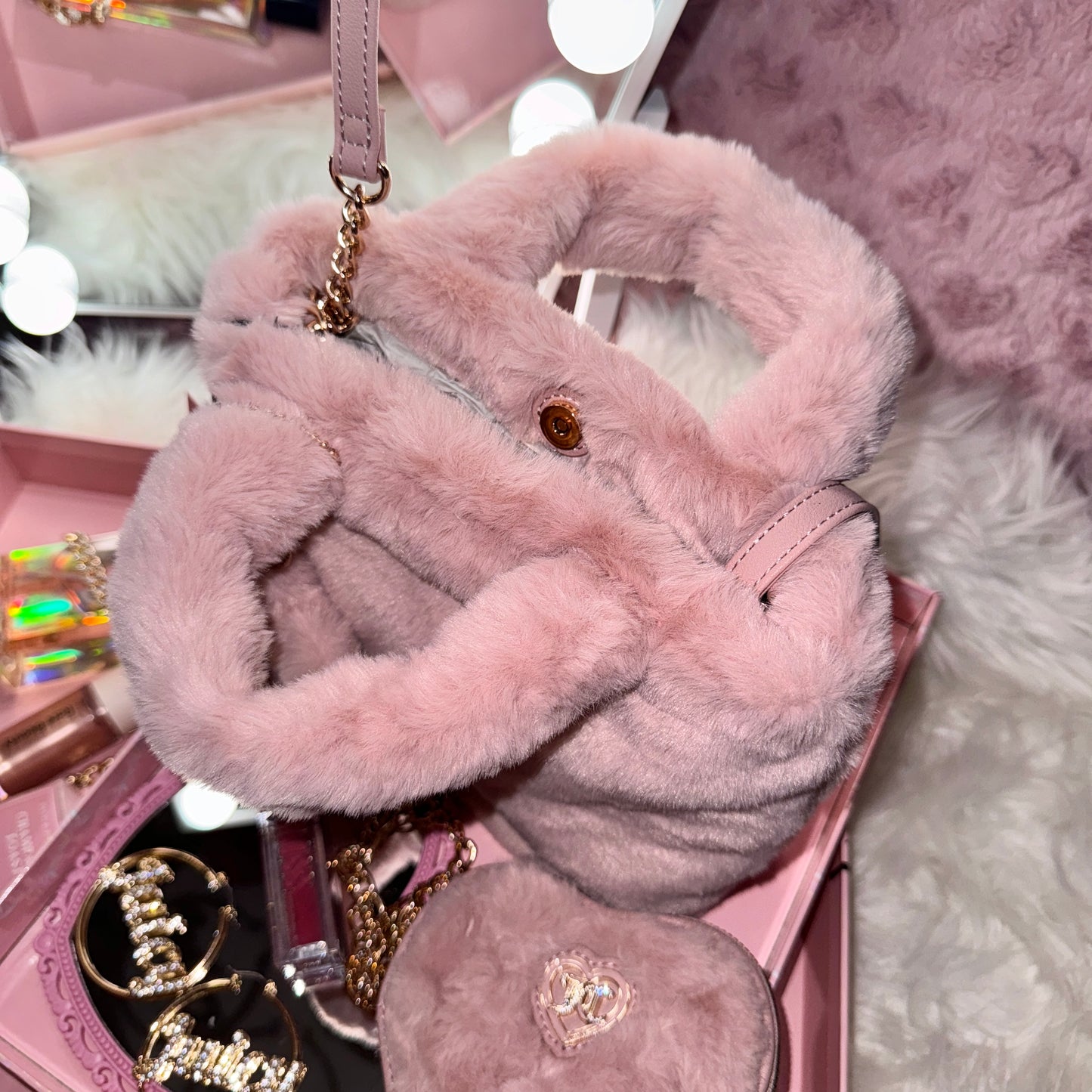 Juicy couture fluffy bag🎀