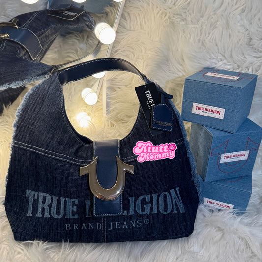 True Religion⭐️denim bag