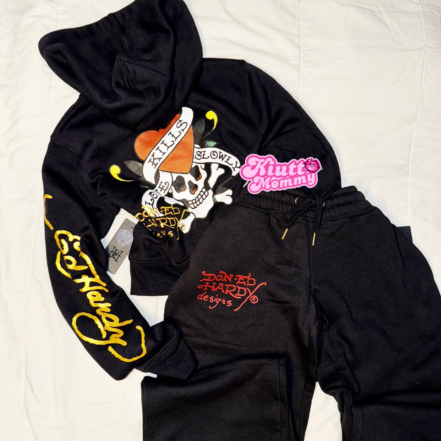 Set HARDY⭐️letras DORADAS