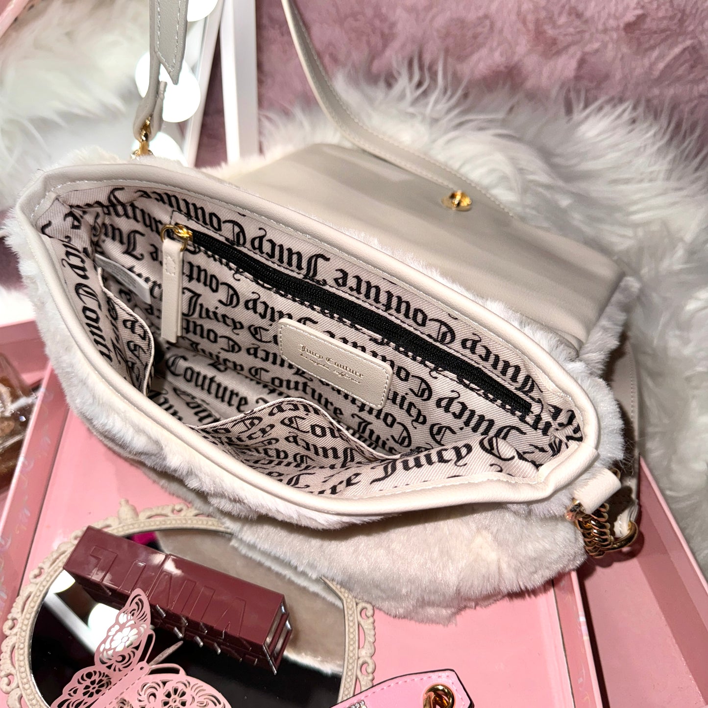 Juicy couture fluffy bag