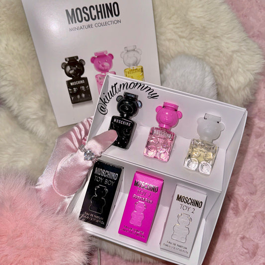 SET 3 MOSCHINO COLLECTION